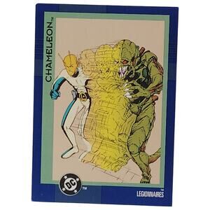 Skybox 1993 DC Flashback Card 87, Legionnaires, Chameleon, DC Comics